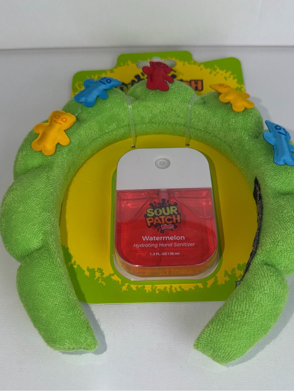 🔥🎀Green Plush Headband with Watermelon